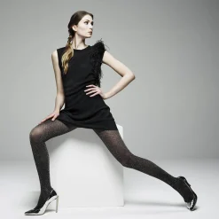Collant Fashion|Collant Fantasia^Solidea Aphrodite 70 Glitter NERO