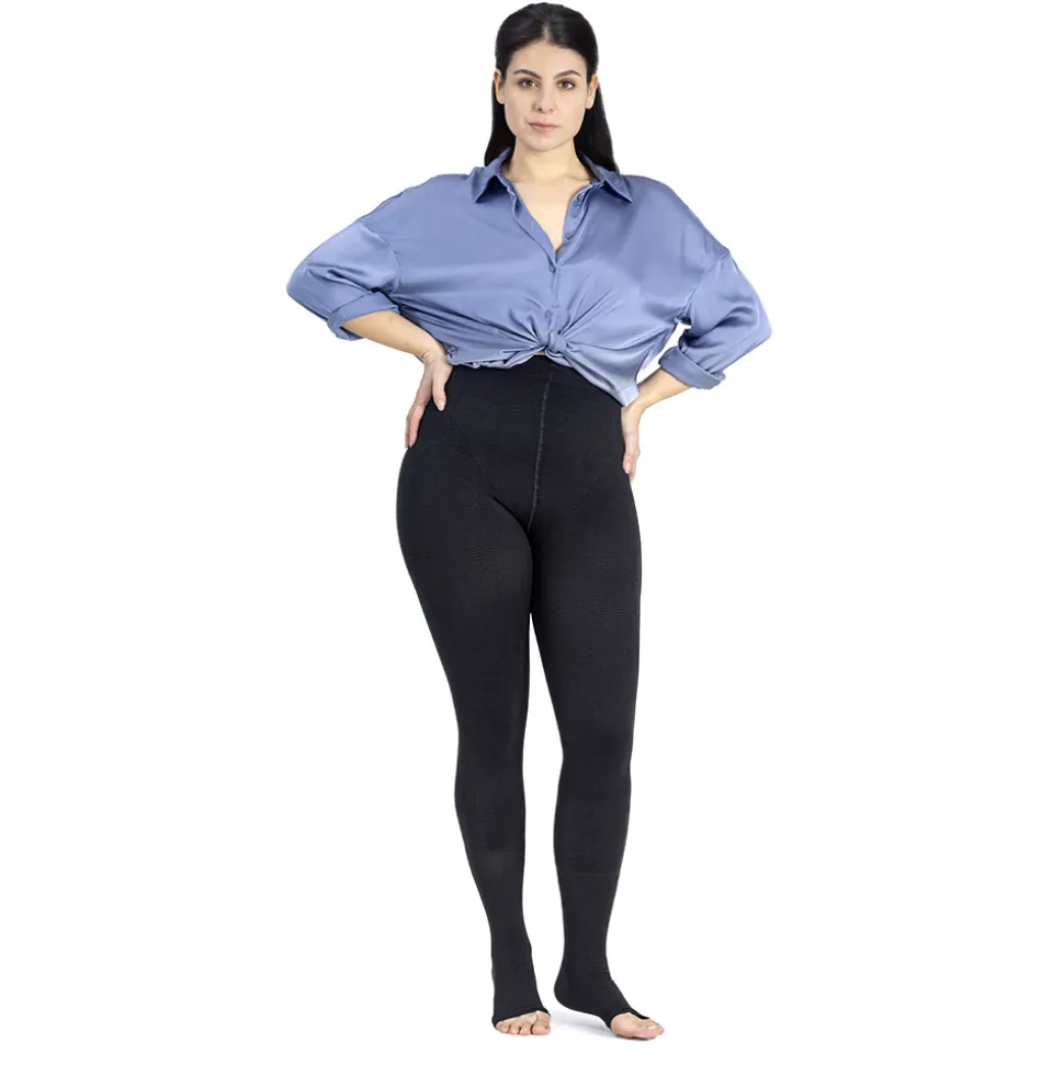 Leggings Anticellulite^Solidea Be You Tonic Pro NERO