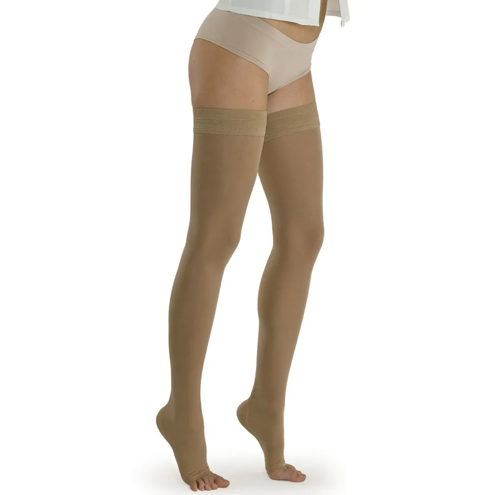 Calze Punta Aperta|Calze Taglie Forti^Solidea Marilyn CCL. 3 Plus Punta Aperta