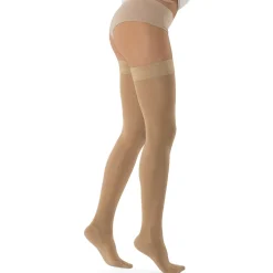 Calze Autoreggenti Terapeutiche (Ccl 1-2-3)|Calze Taglie Forti^Solidea Marilyn Ccl1 Plus Punta Chiusa