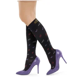 Gambaletti In Fibra Di Bambu|Gambaletti Fantasia^Solidea Socks for you Bamboo Music